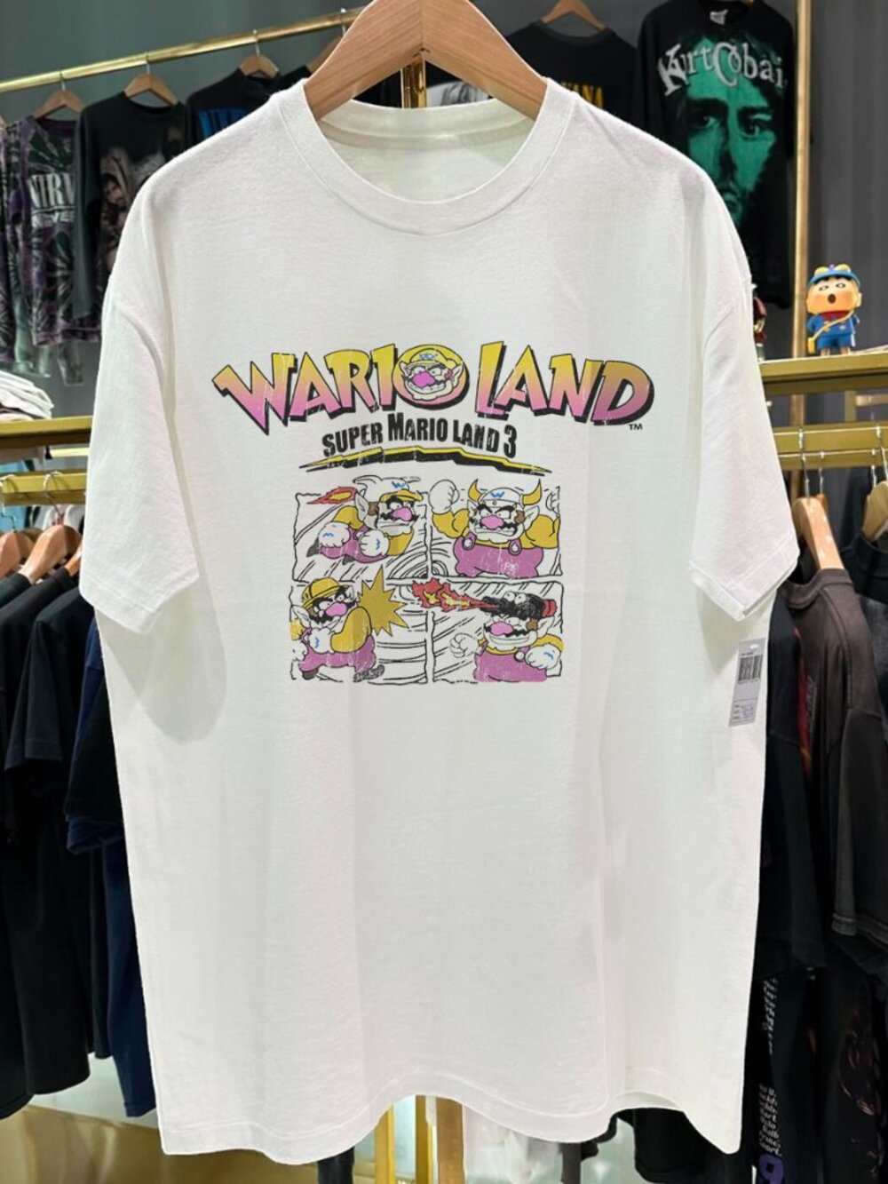 Super Warioland III White T-Shirt